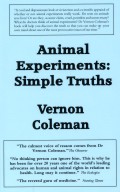 Animal Experiments: Simple Truths